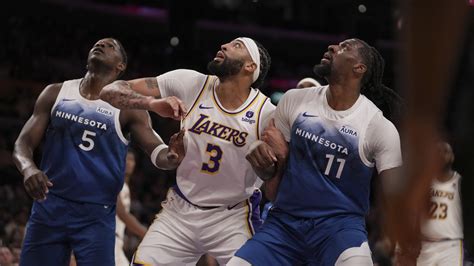 Anthony Davis bullies Timberwolves with 27 points, 25 rebounds .